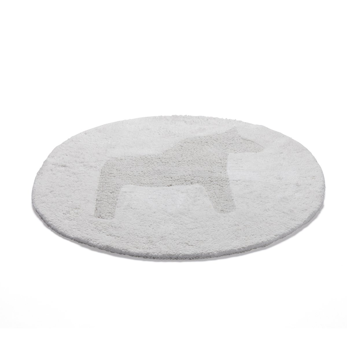 Etol Design Dala matta 55 cm vit | Skandinavisk Design | Bomulls- & Trasmattor | Vit