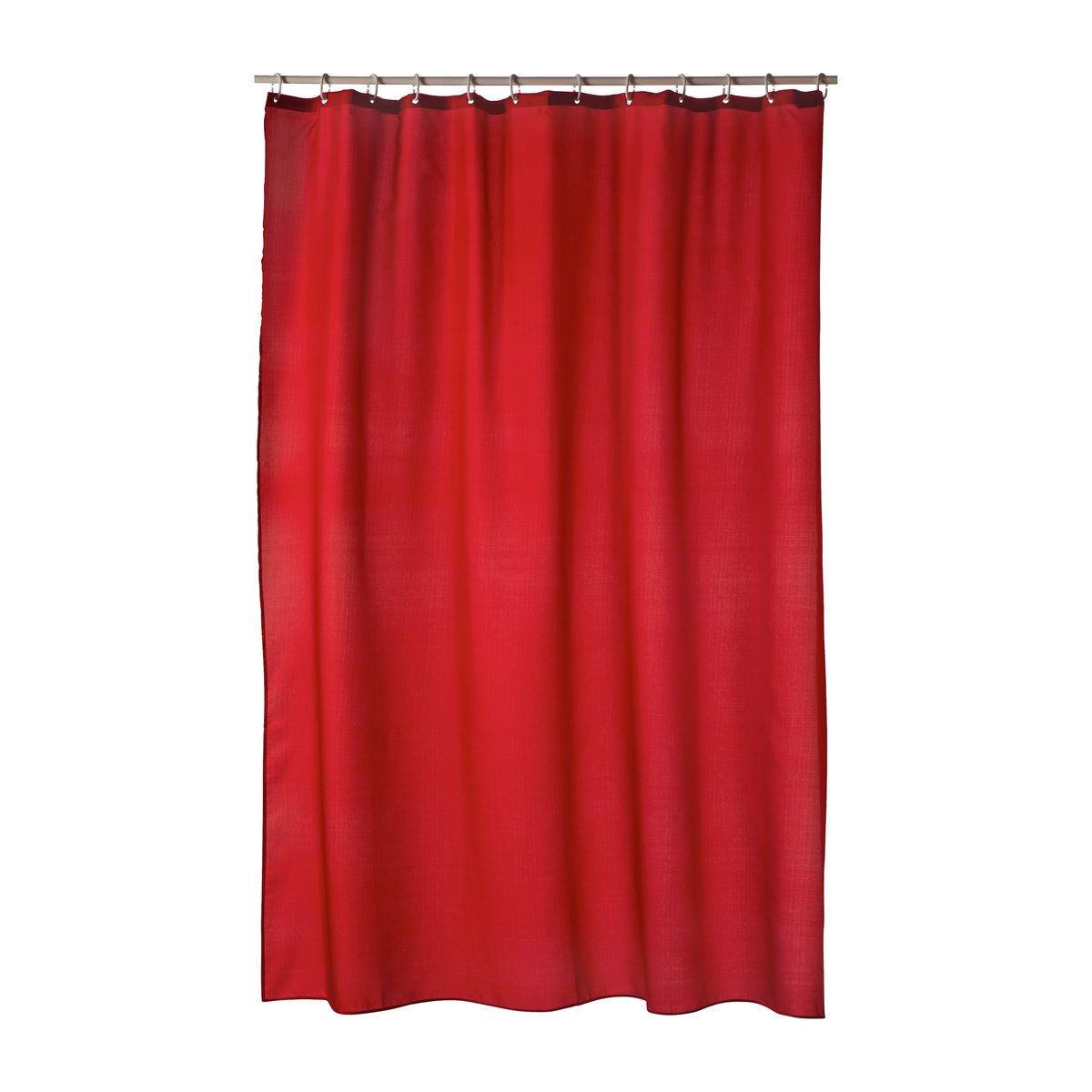 Etol Design Match Duschdraperi 200x240 cm extra hög (röd)