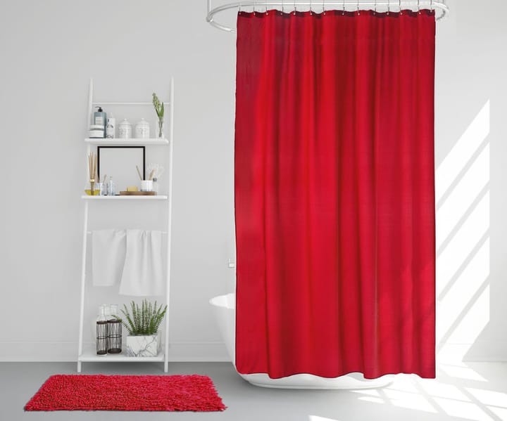 Match Duschdraperi 200x240 cm, extra hög (röd) Etol Design