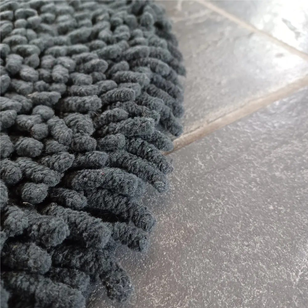 Rasta matta rund Ø120 cm, Grafit Etol Design