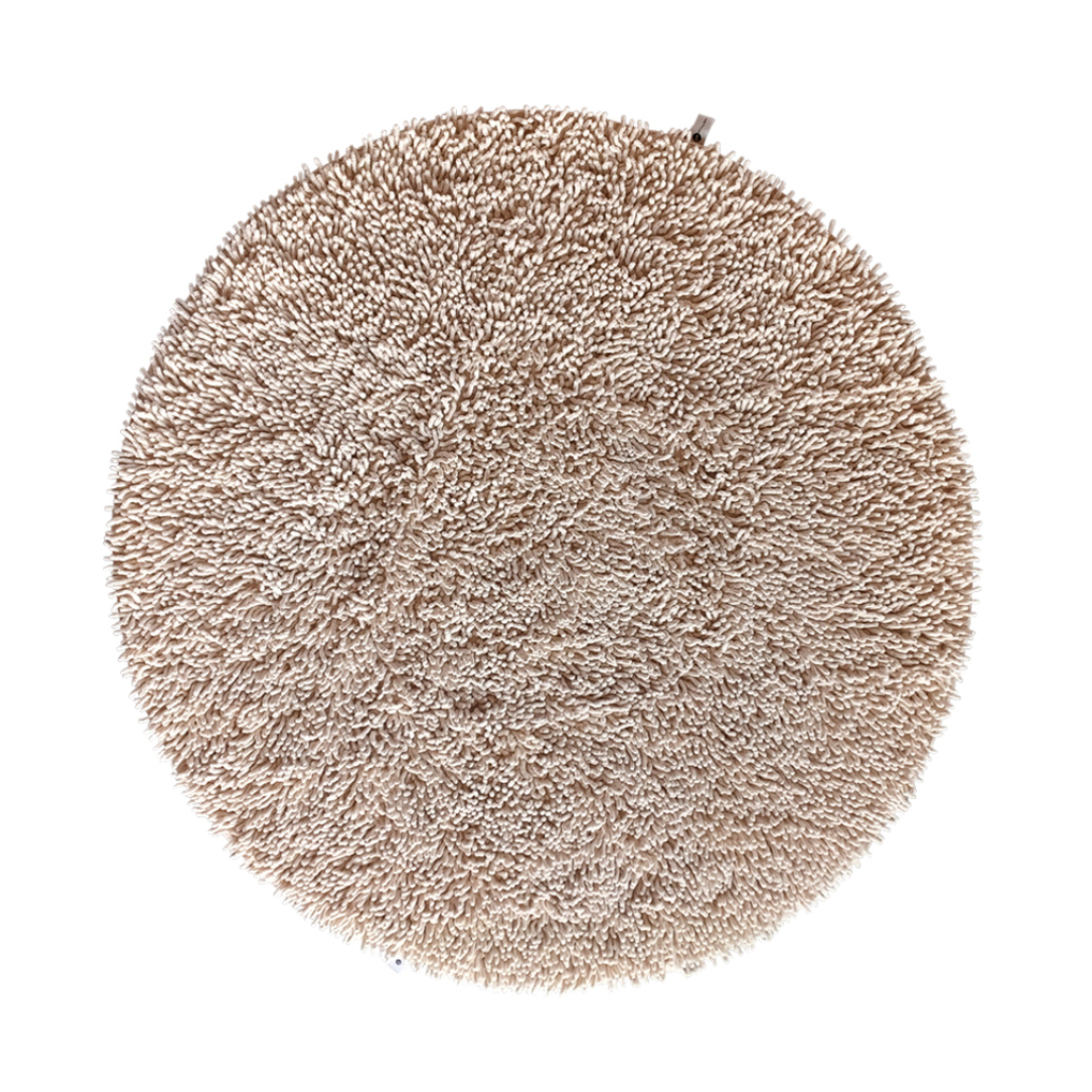 Etol Design Rasta matta rund 120 cm Natur | Skandinavisk Design | Ullmattor | Beige