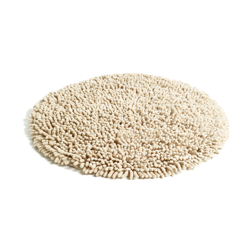 Etol Design Rasta matta rund Natur | Skandinavisk Design | Runda mattor | Beige
