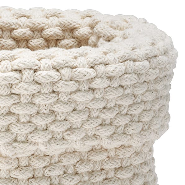Rope förvaringskorg, naturvit Etol Design