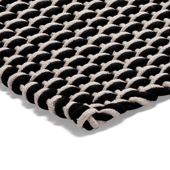 Rope matta svart - 50 x 80 cm - Etol Design