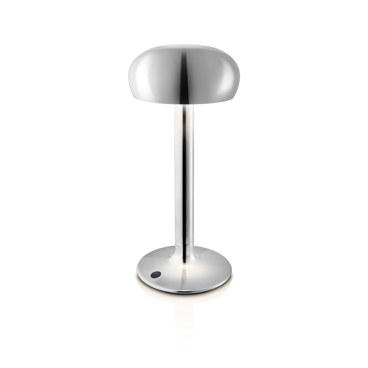 Eva Solo Emendo portabel bordslampa Chrome | Skandinavisk Design | Bordslampor | Silverfärgad