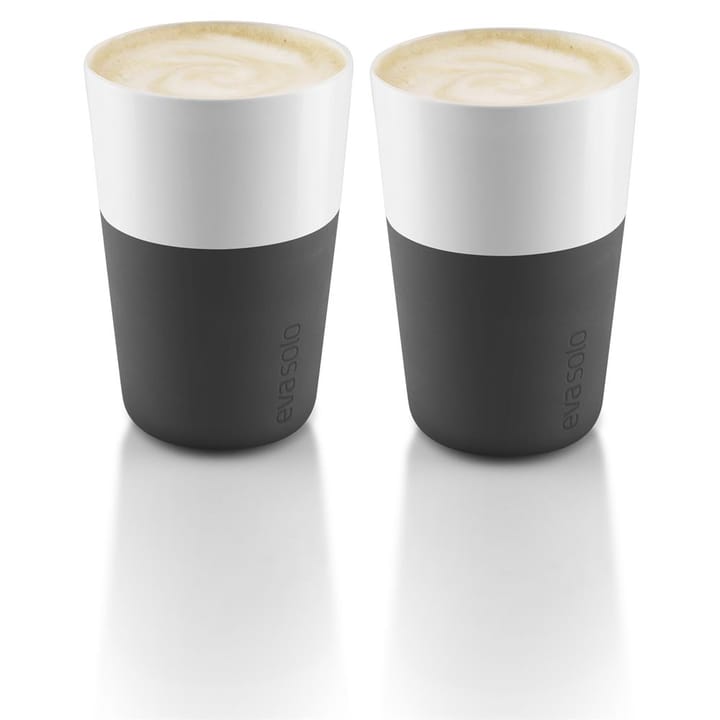 Eva Solo cafélattemugg 2-pack - Black - Eva Solo