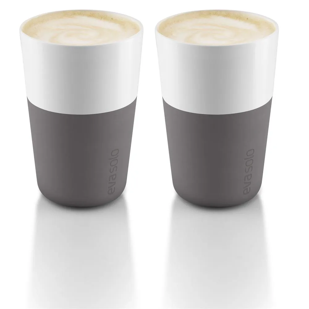 Eva Solo Eva Solo cafélattemugg 2-pack Elephant grey