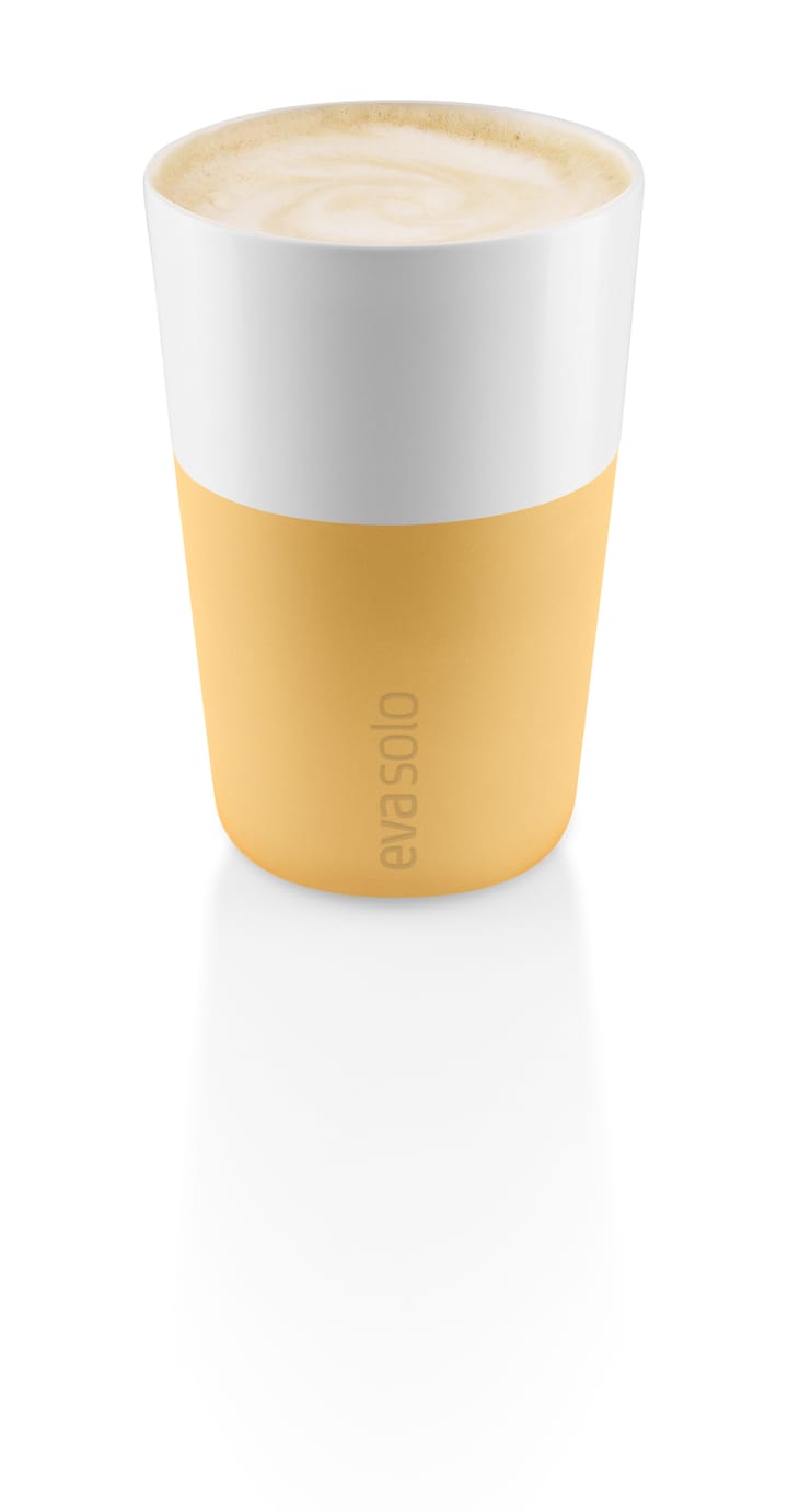 Eva Solo cafélattemugg 2-pack, Golden sand Eva Solo