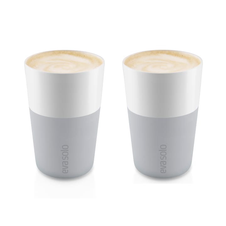 Eva Solo cafélattemugg 2-pack - marble grey 2-pack - Eva Solo