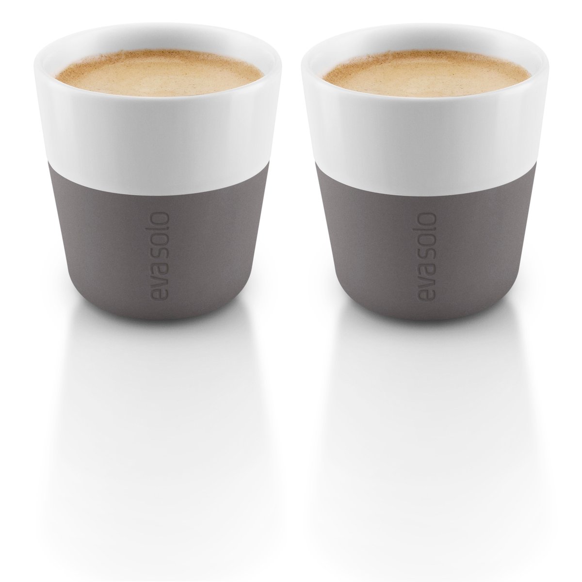Eva Solo espressomugg 2-pack Elephant grey | Skandinavisk Design | Espressokoppar | Grå