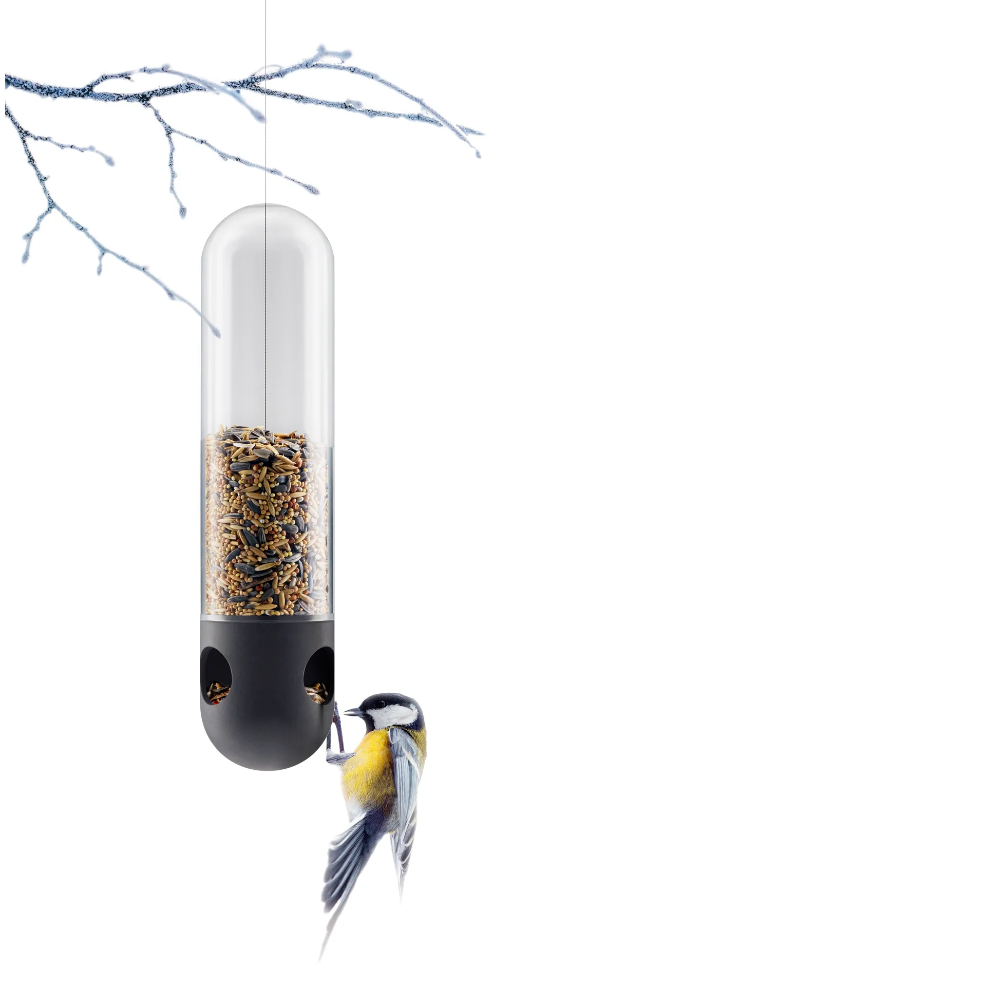 Eva Solo fågelmatare rör, Klar Eva Solo