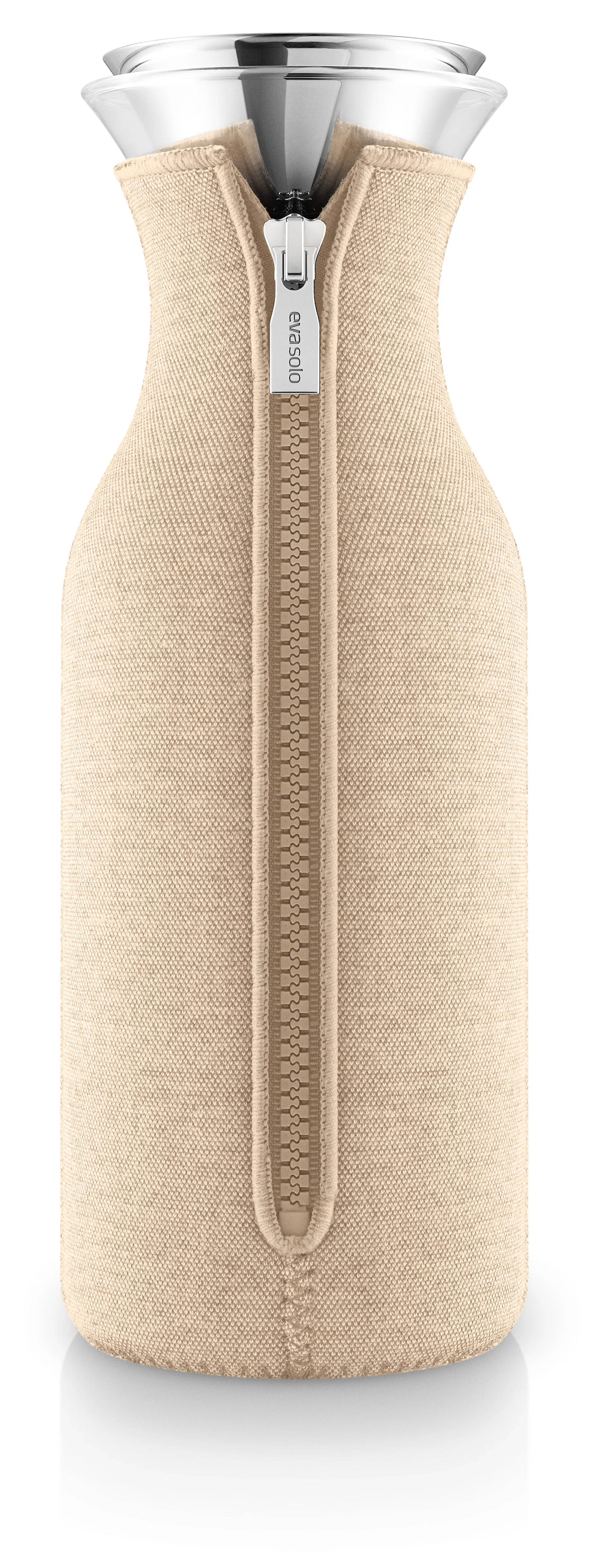 Eva Solo kylskåpskaraff vävt fodral, Soft beige Eva Solo