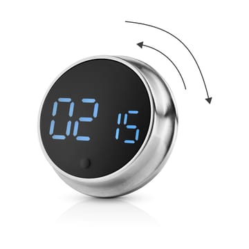 Eva Solo magnetisk timer - Brushed steel - Eva Solo