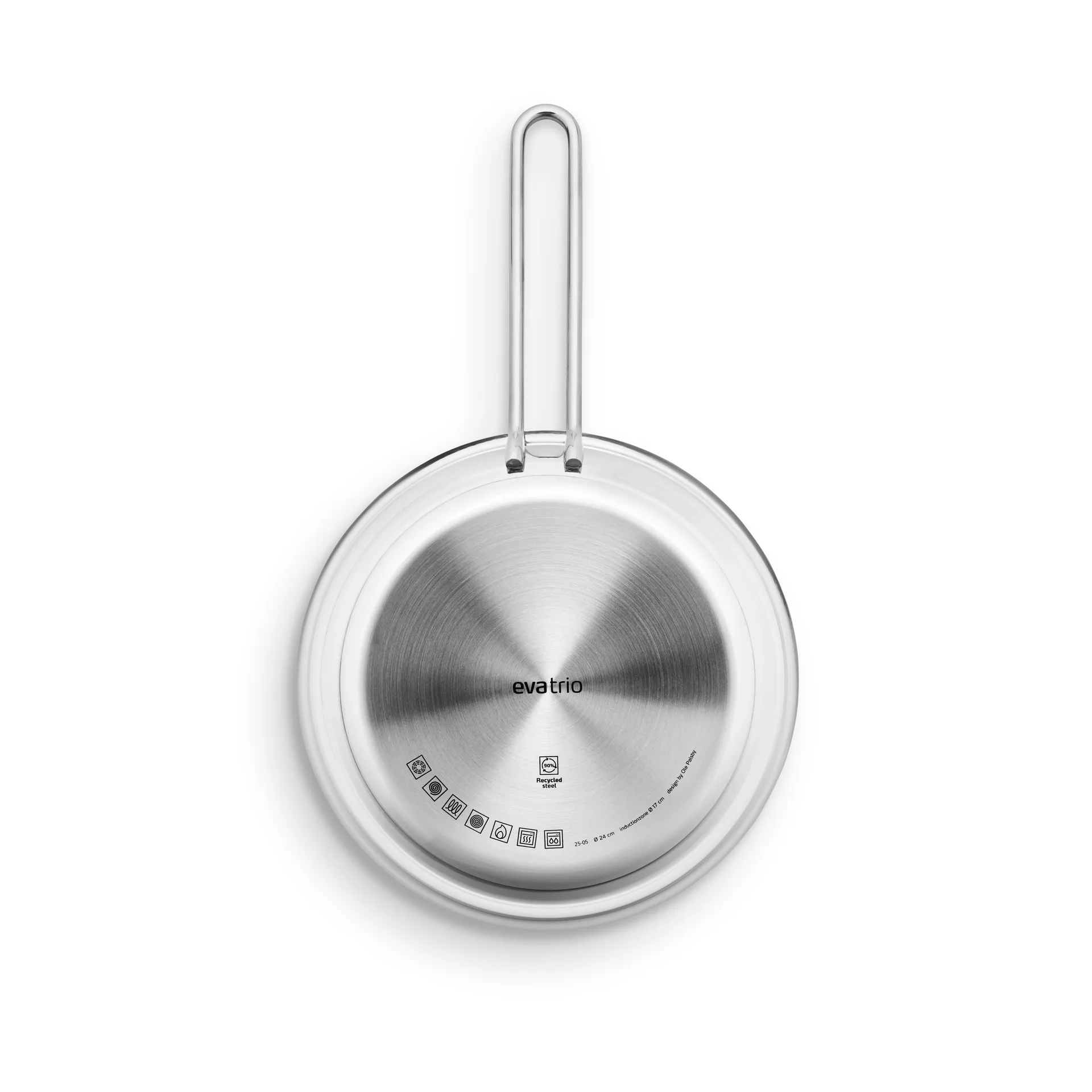 Eva Solo steel base stekpanna, Stainless steel, Ø24 cm Eva Solo