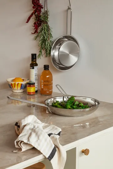 Eva Solo steel base stekpanna - Stainless steel, Ø28 cm - Eva Solo