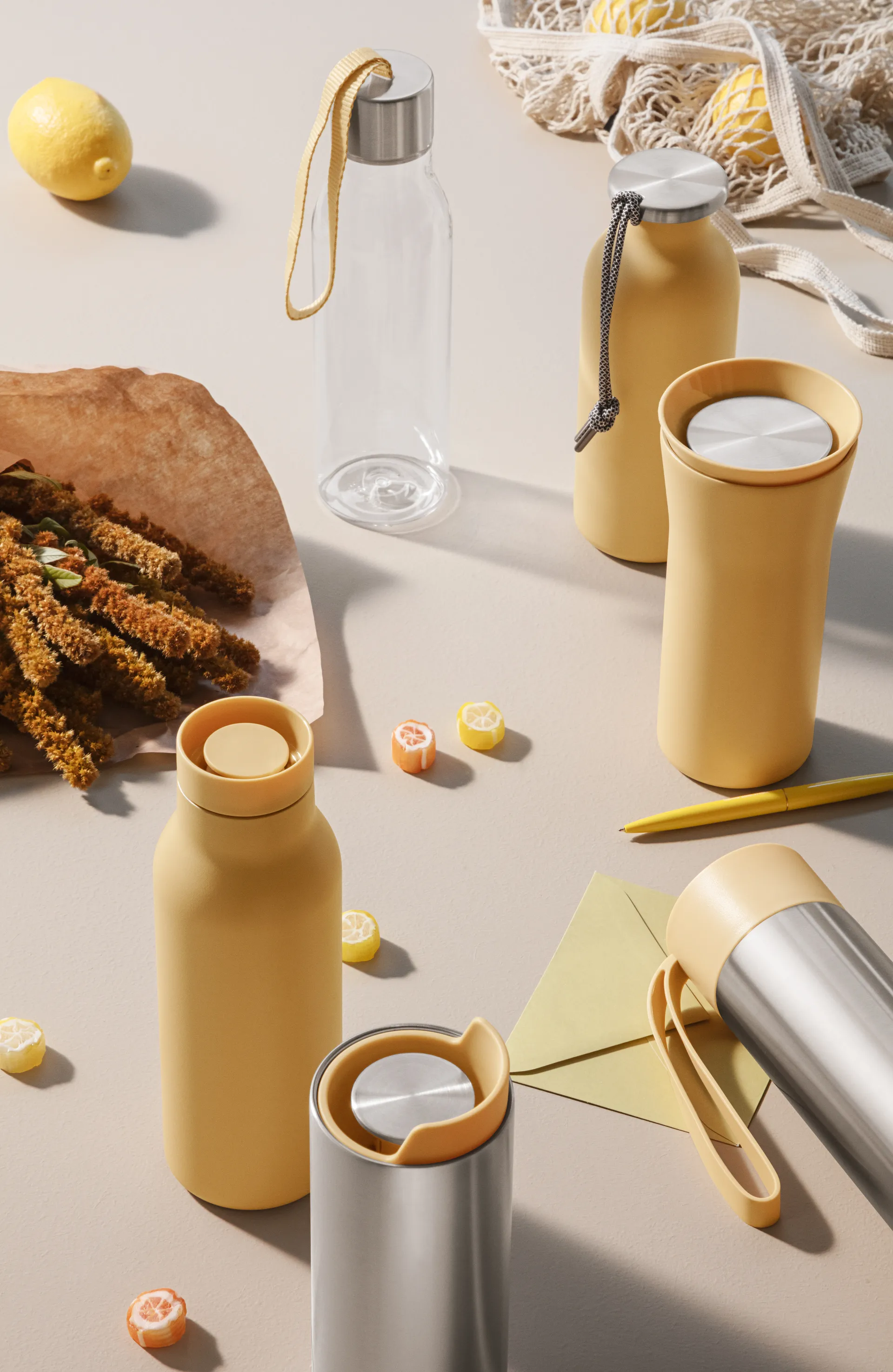 Eva Solo Urban To Go termoskopp Recycled, Golden sand Eva Solo