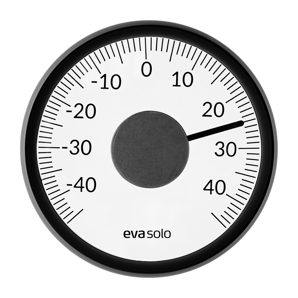 Eva Solo utomhustermometer för fönster Ø8,5 cm | Skandinavisk Design | Utomhustermometrar | Grön