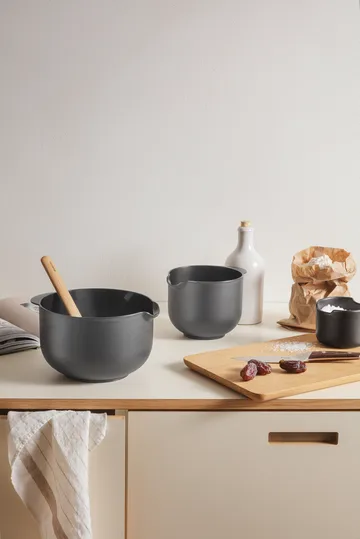 Eva Trio blandskål - Grey, 3 delar - Eva Solo