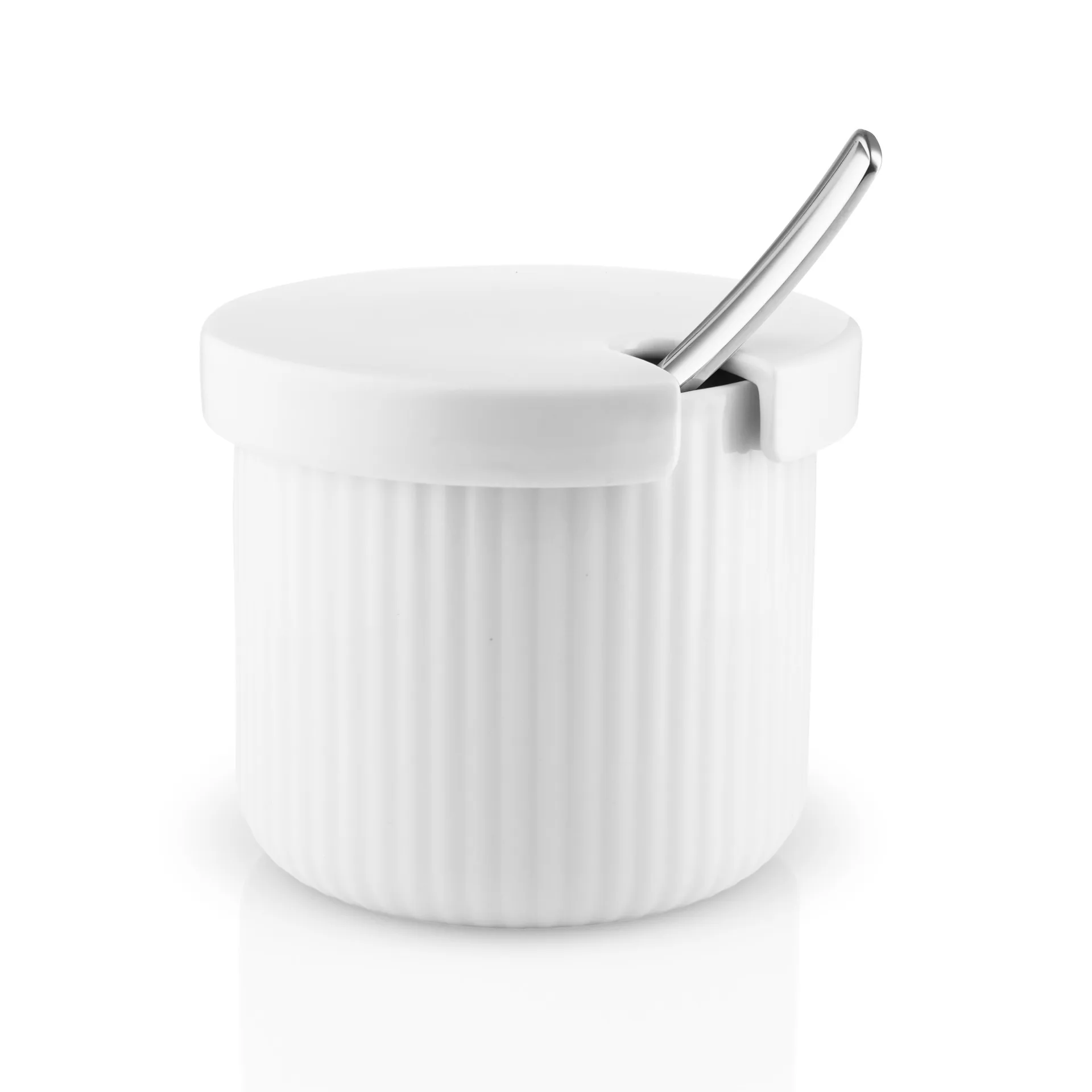 Eva Trio Legio Nova burk med lock, vit Eva Solo