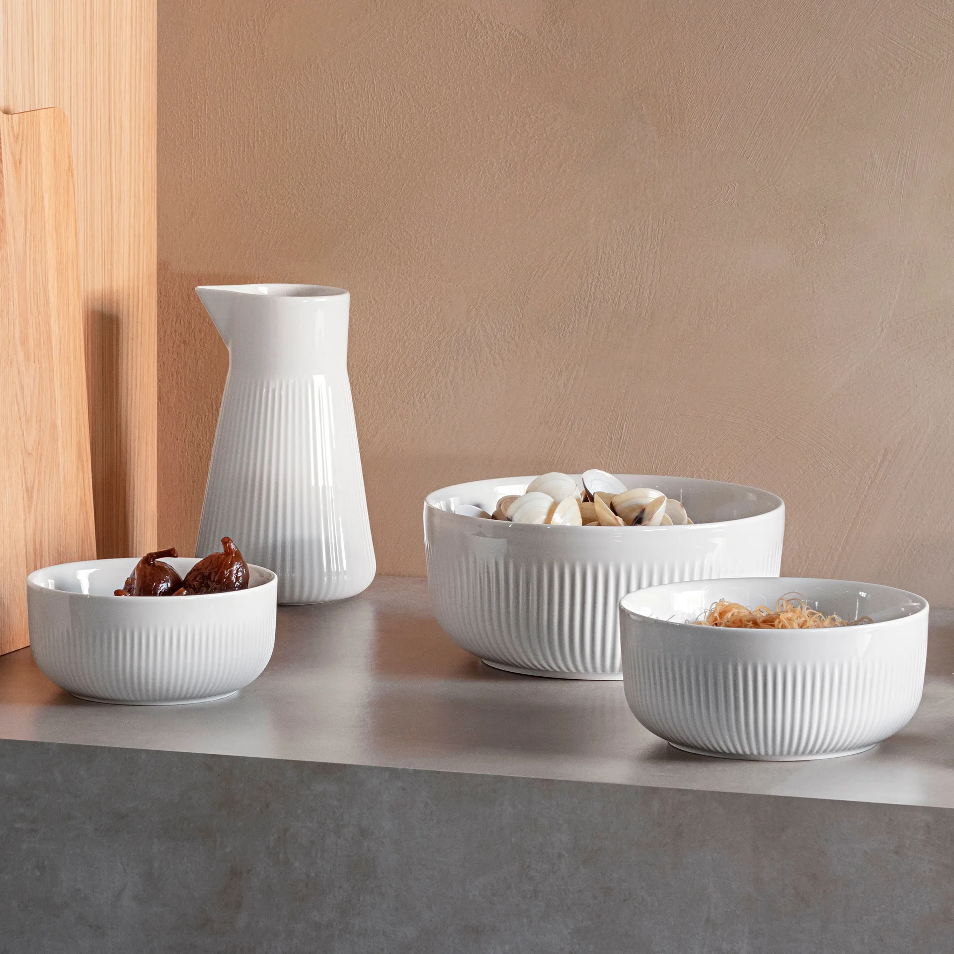 Eva Trio Legio Nova termoskål 1,7 L, Vit Eva Solo