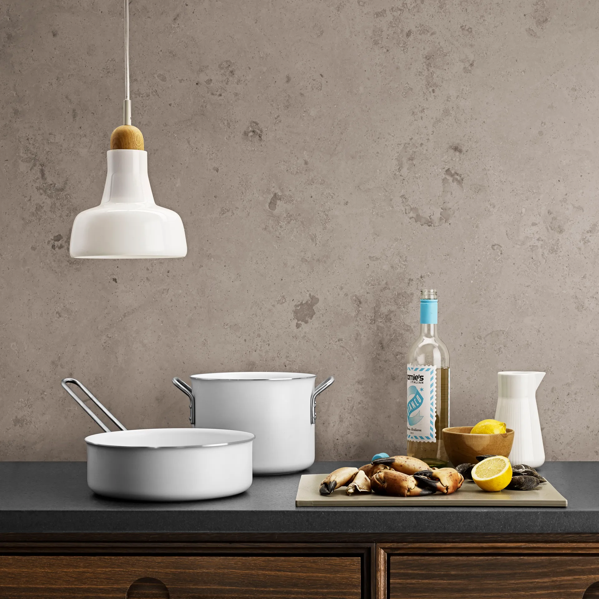 Eva Trio White Line gryta, 4,8 l Eva Solo