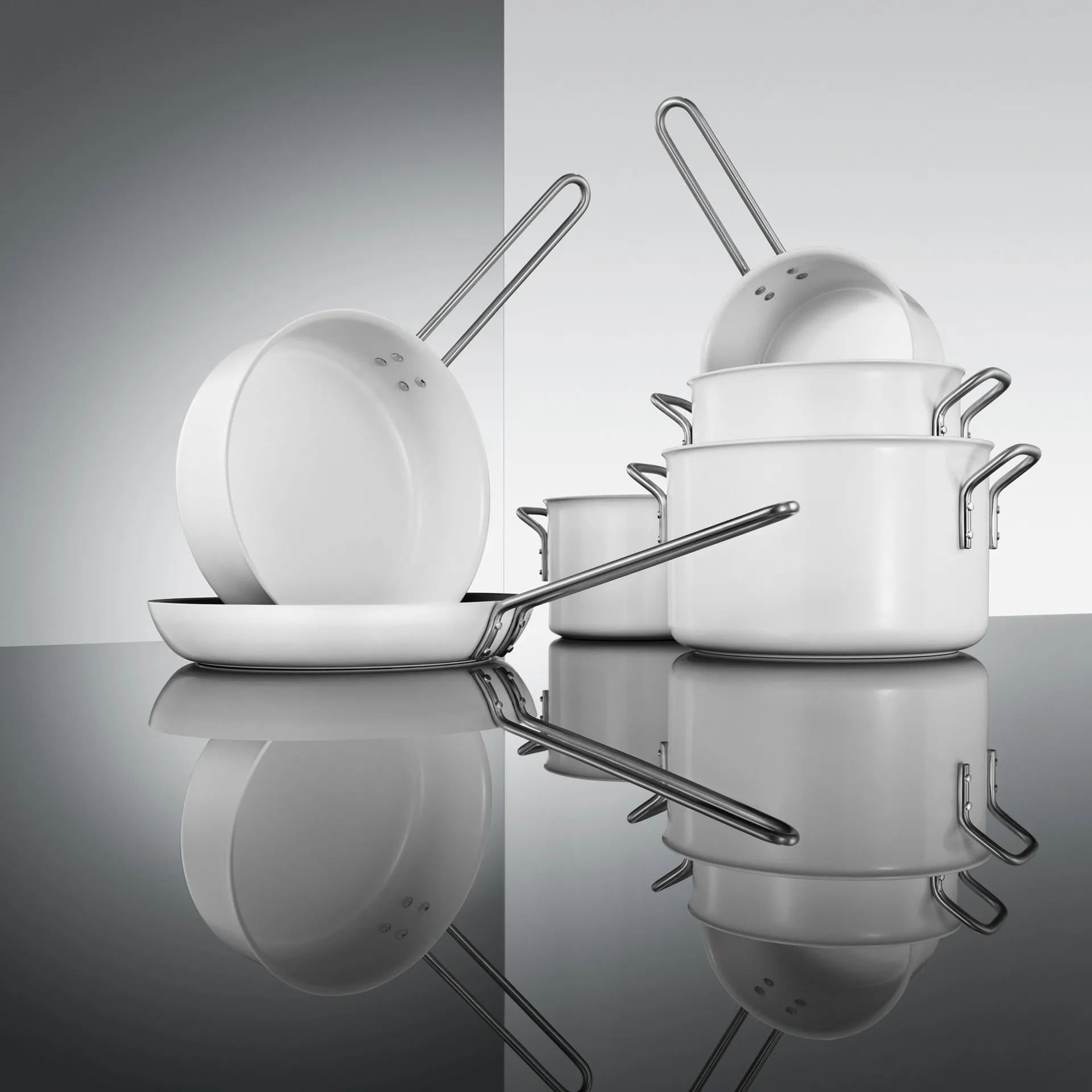 Eva Trio White Line gryta, 7 l Eva Solo