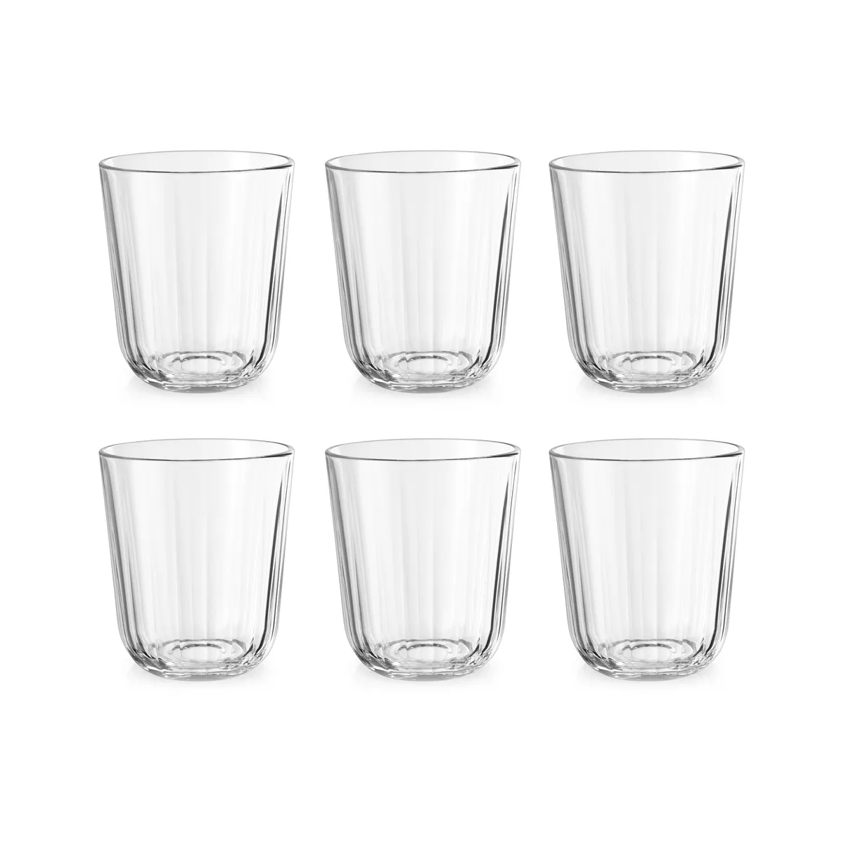 Eva Solo Facet dricksglas 27 cl 6-pack Klar