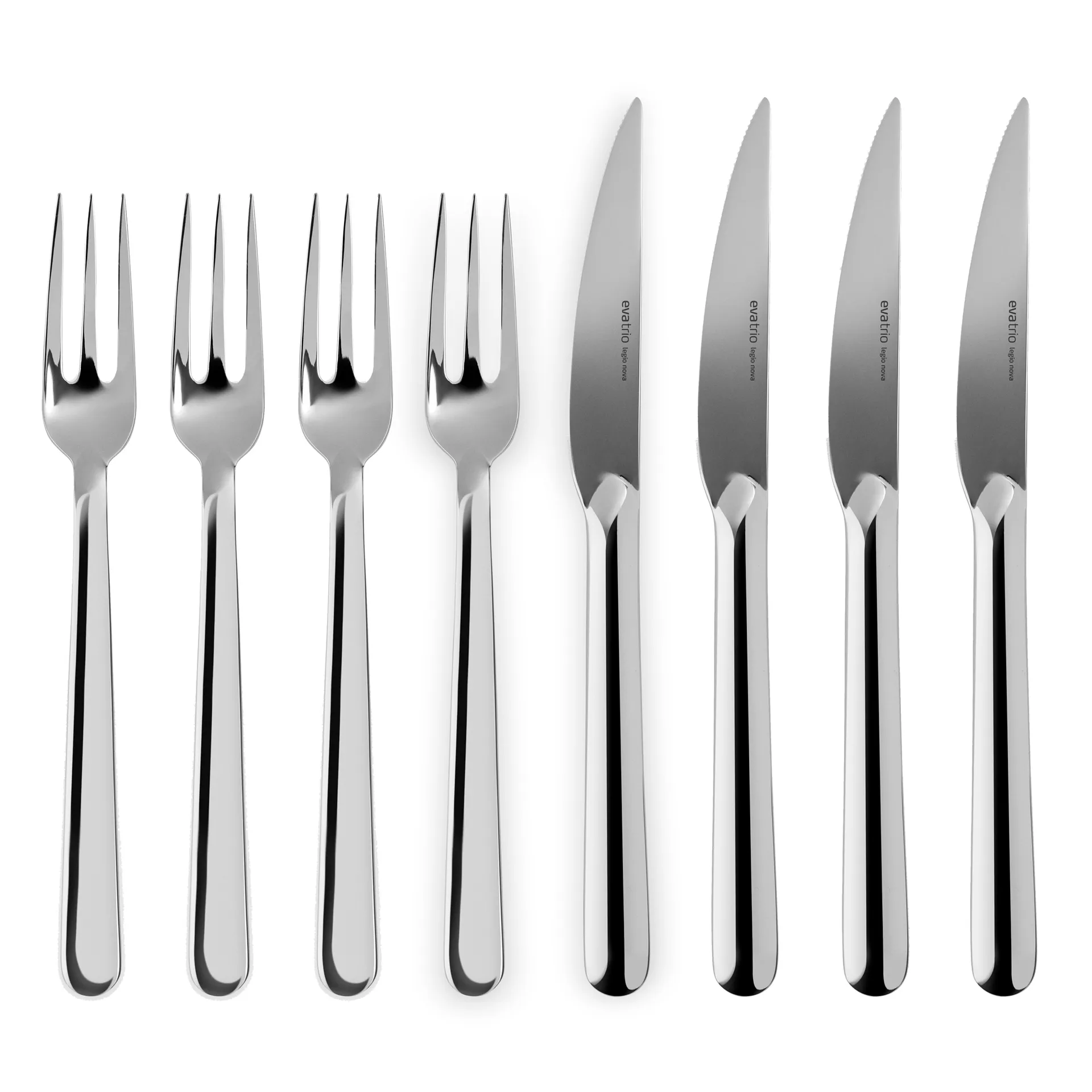 Legio Nova grillbestick 8 delar, Rostfritt stål Eva Solo