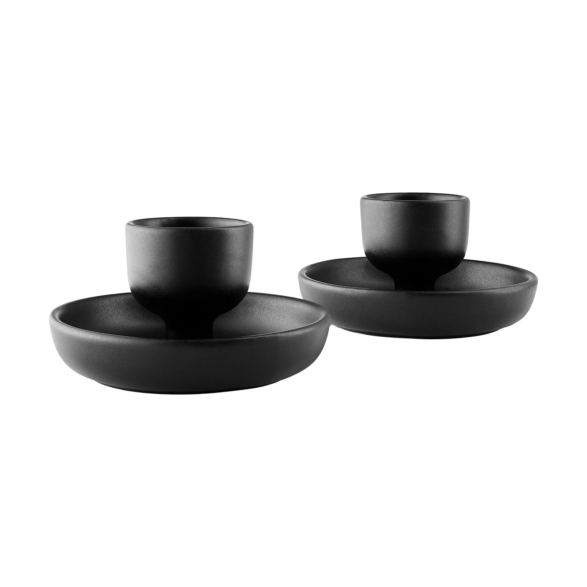 Nordic kitchen äggkopp 2-pack, Black Eva Solo
