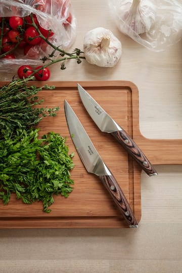 Nordic Kitchen grönsakskniv 13 cm - Damaskusstål - Eva Solo