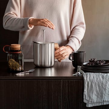 Nordic Kitchen presskanna för te - Rostfritt stål - Eva Solo