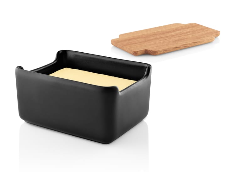 Nordic kitchen smörask eklock 10x15 cm, Svart Eva Solo