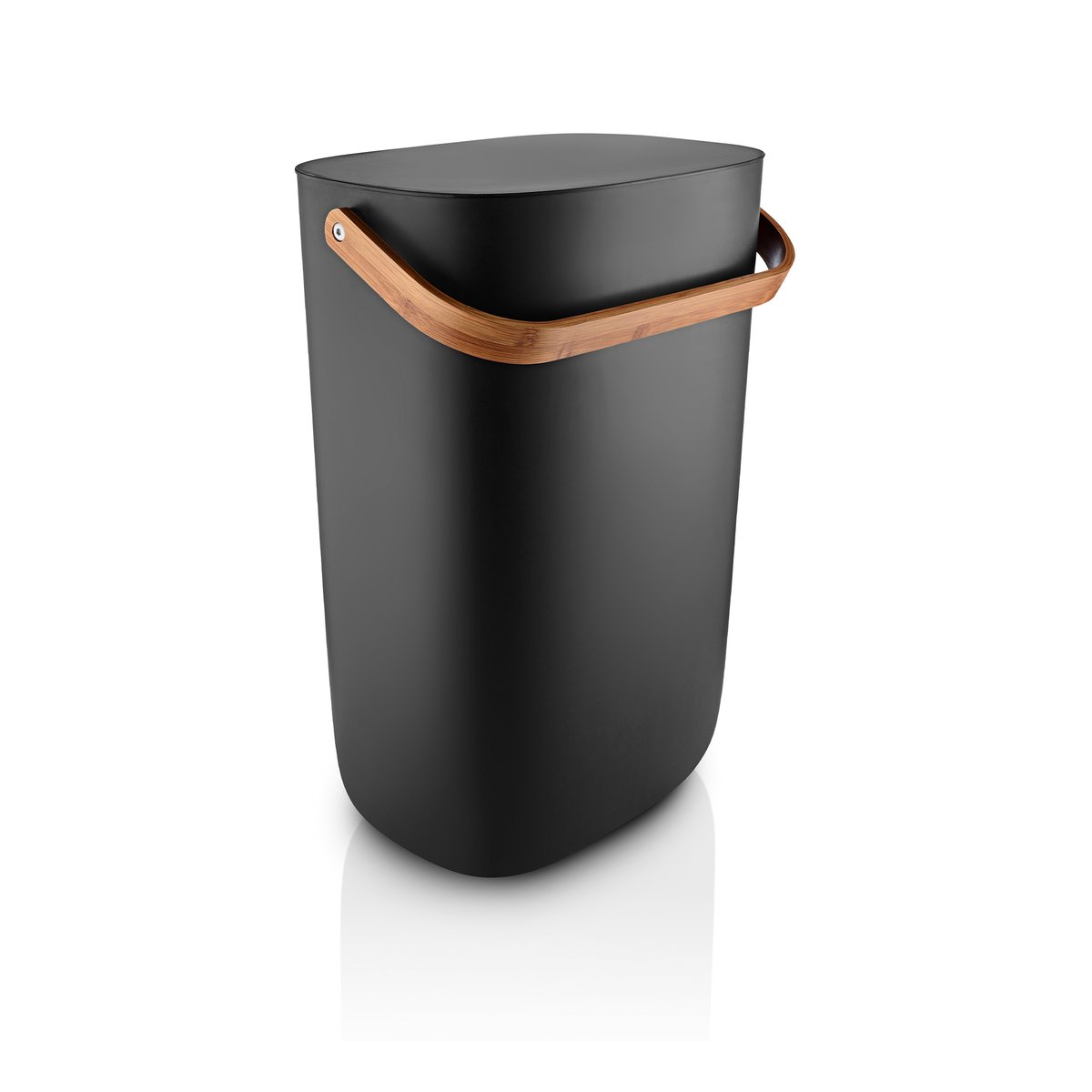 Eva Solo Reflect papperskorg 33 L Black-brown | Skandinavisk Design | Papperskorgar | Svart