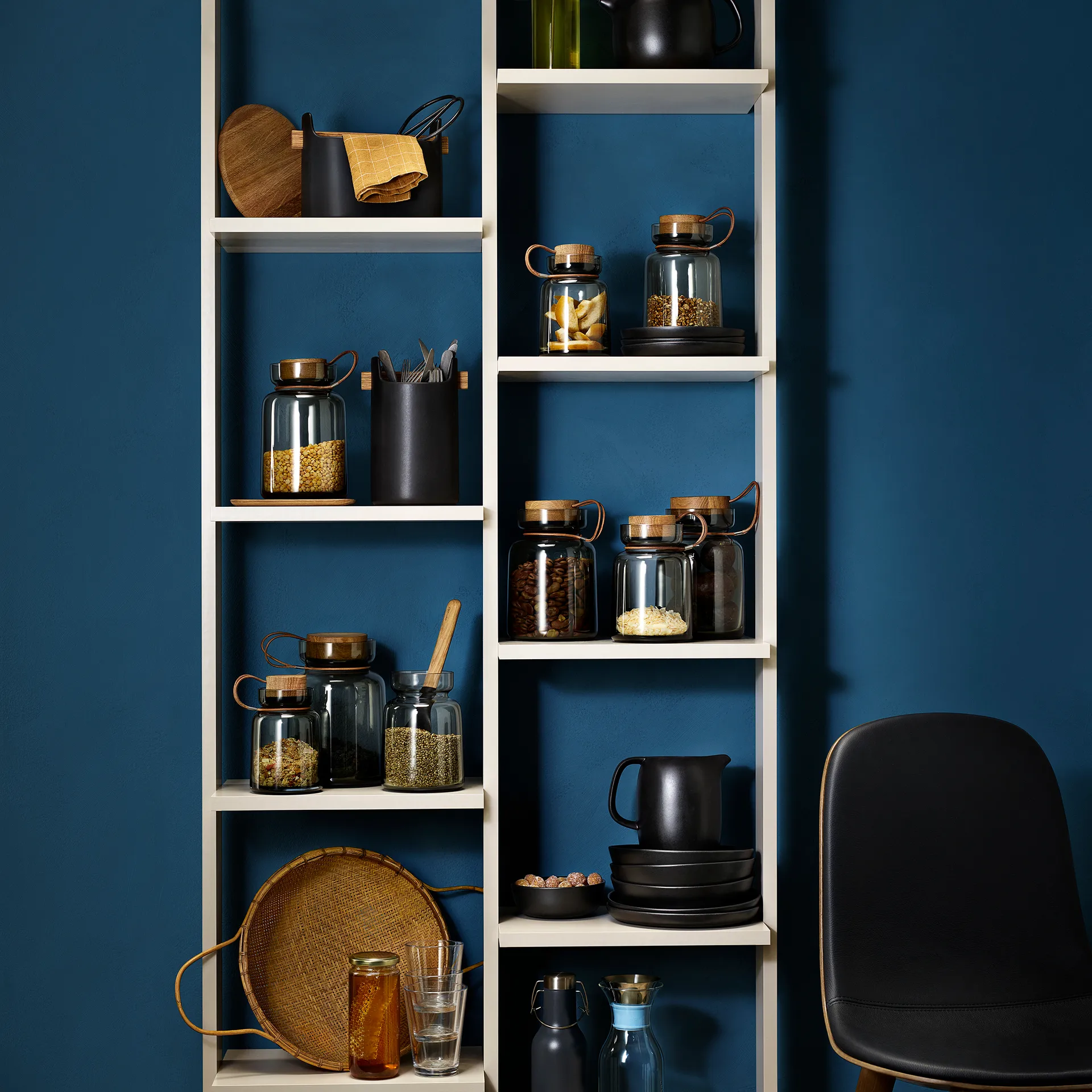 Silhouette förvaringsburk smokey grey, 0,7 l Eva Solo