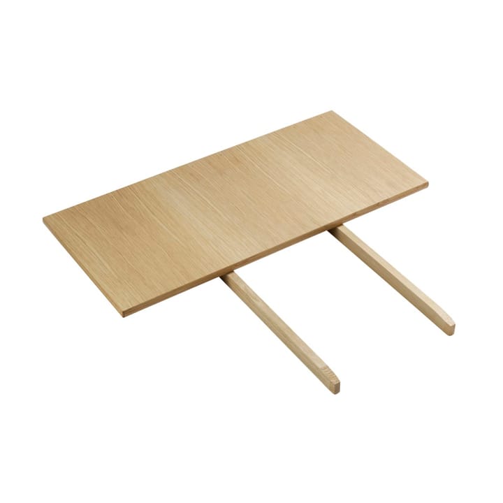 C35 iläggsskiva, 82x37 cm oak nature-oak nature lacquered FDB Møbler