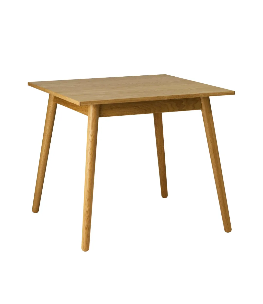 C35A matbord 82x82 cm, Oak nature-oak nature lacquered FDB Møbler