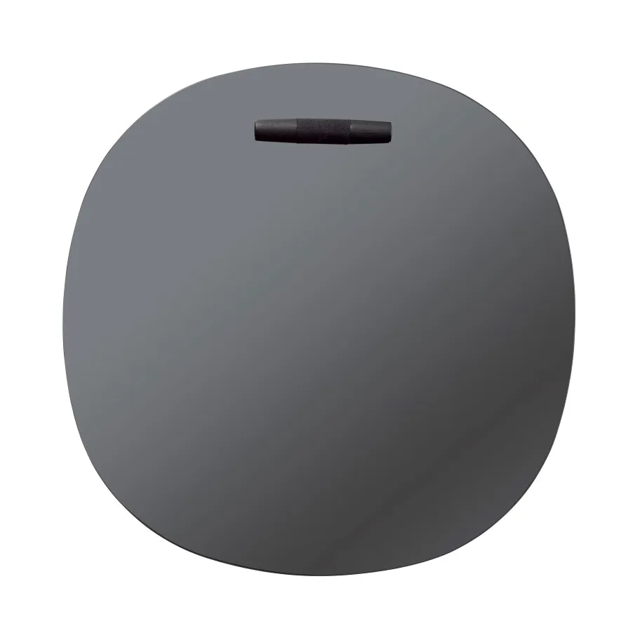 I4 Birksø väggspegel, Oak black painted toned Ø70 cm FDB Møbler