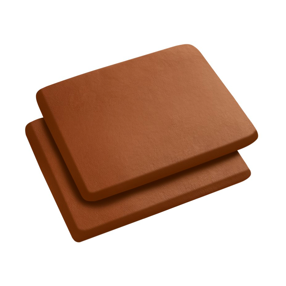 FDB Mbler J146 sittdyna Cognac leather | Skandinavisk Design | Stolsdynor | Brun