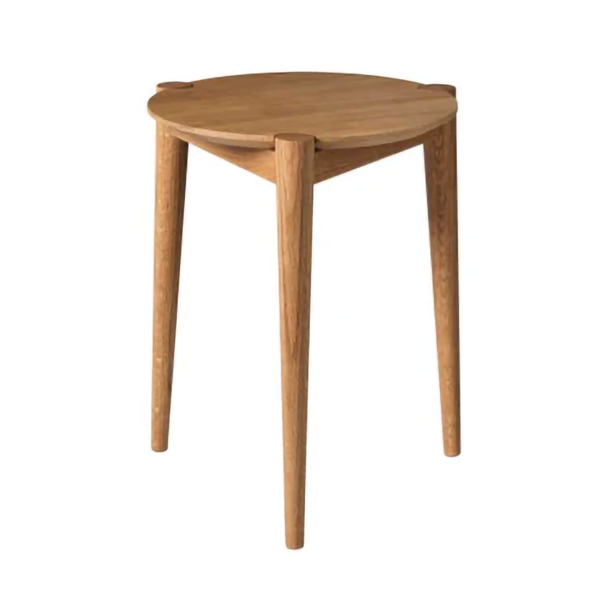 FDB Mbler J160 pall 35 cm Oak solid oiled | Skandinavisk Design | Pallar | Beige