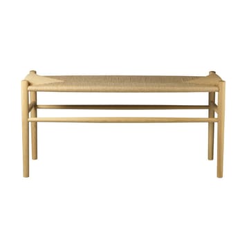 J163 Piano b�änk - Oak nature lacquered - FDB Møbler
