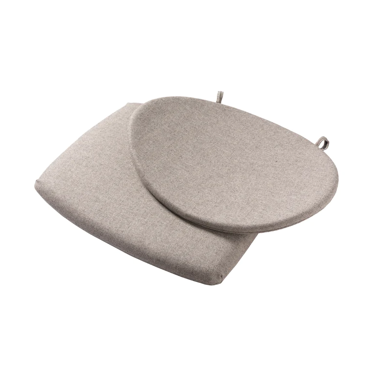 FDB Mbler J166 Jrna sittdyna Light grey | Skandinavisk Design | Stolsdynor | Grå