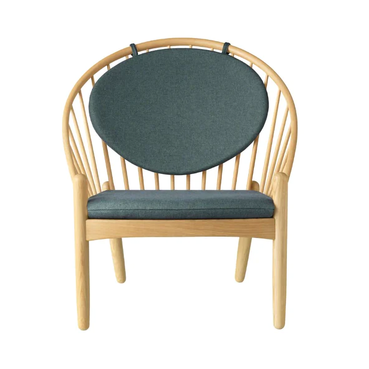 FDB Mbler J166 Jrna stol Oak lacquered-green | Skandinavisk Design | Stolar | Beige