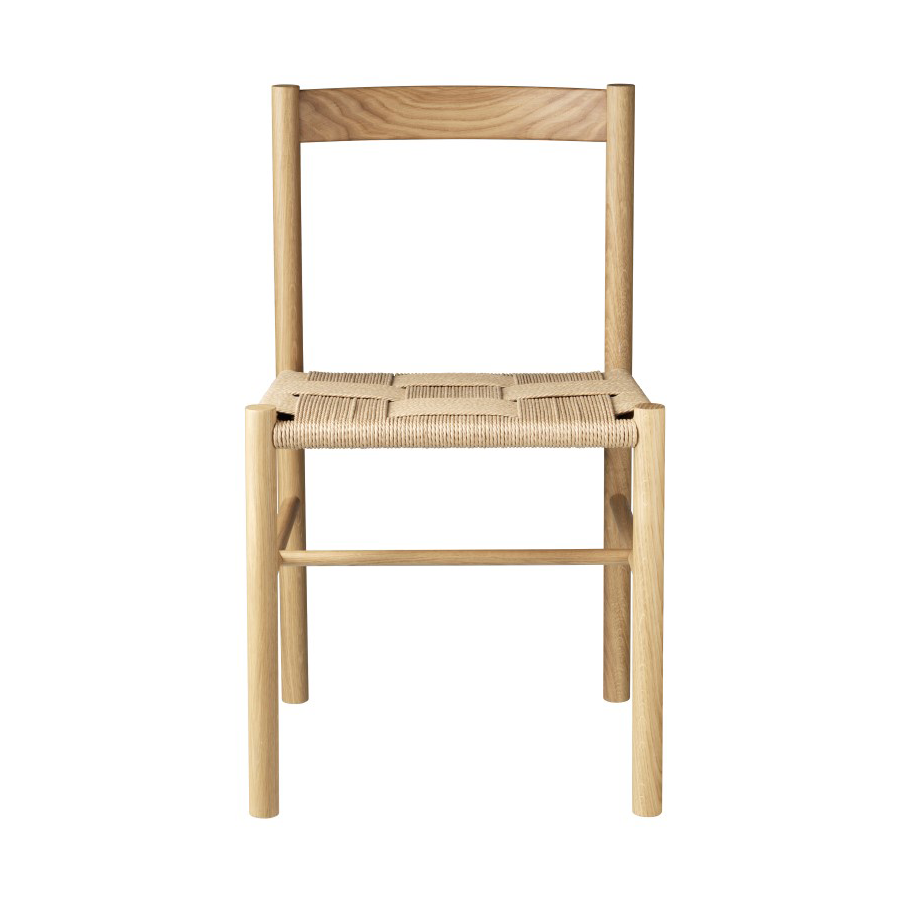 FDB Mbler J178 Lnstrup stol Oak nature lacquered-papercord nature