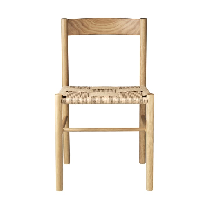 J178 Lønstrup stol v2 - Oak nature lacquered-papercord - FDB Møbler