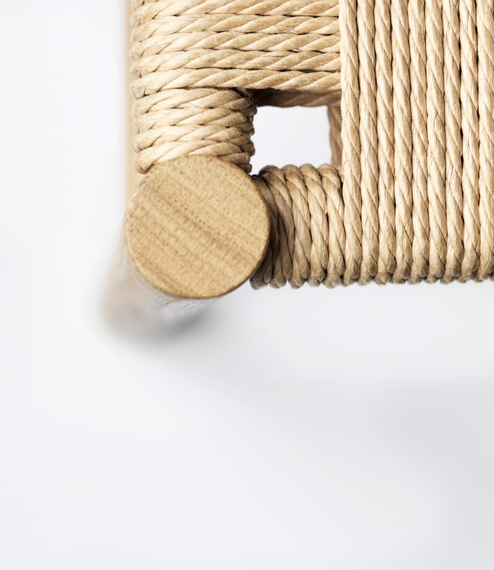 J178 Lønstrup stol v2, Oak nature lacquered-papercord FDB Møbler