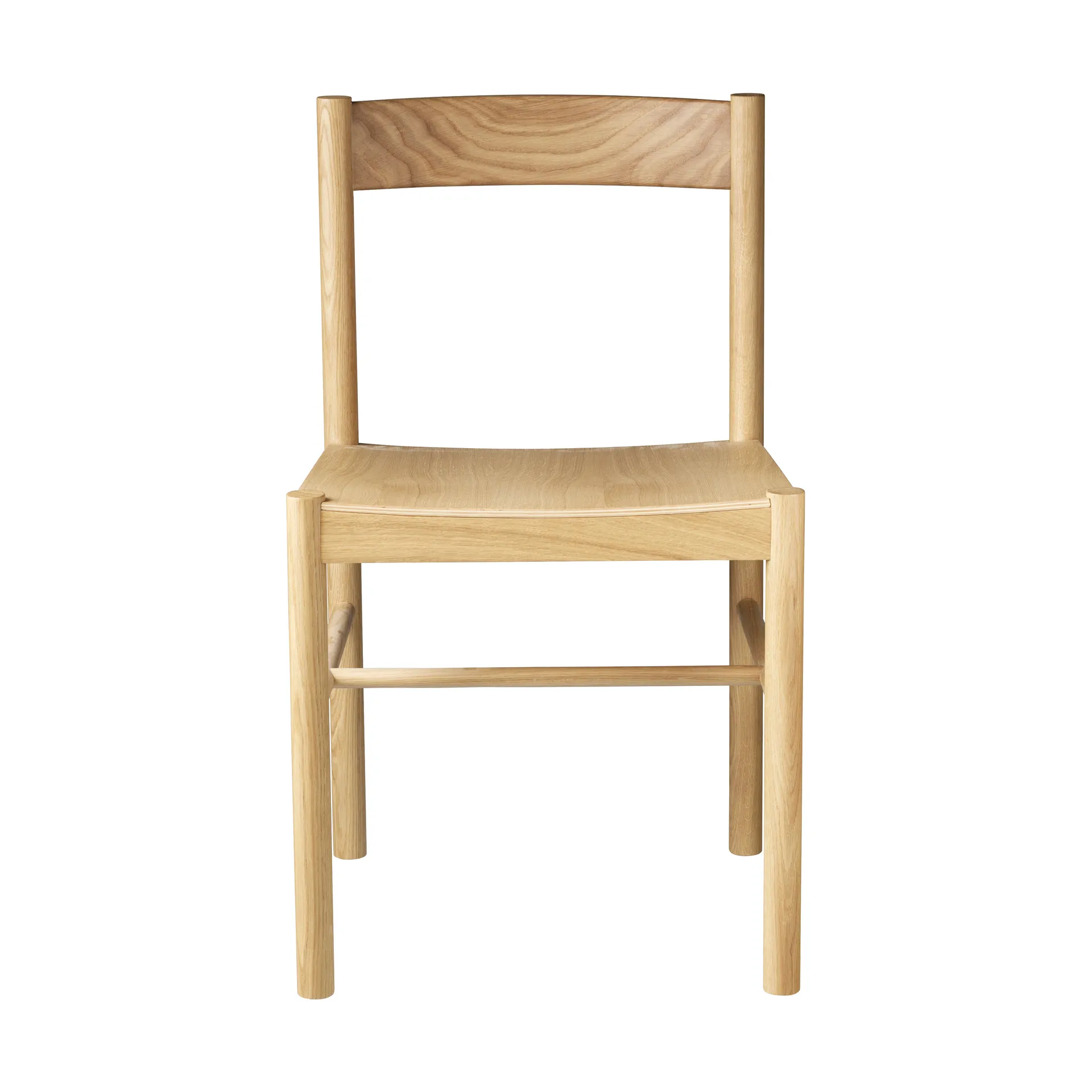 J178 Lønstrup stol v2, Oak nature lacquered FDB Møbler