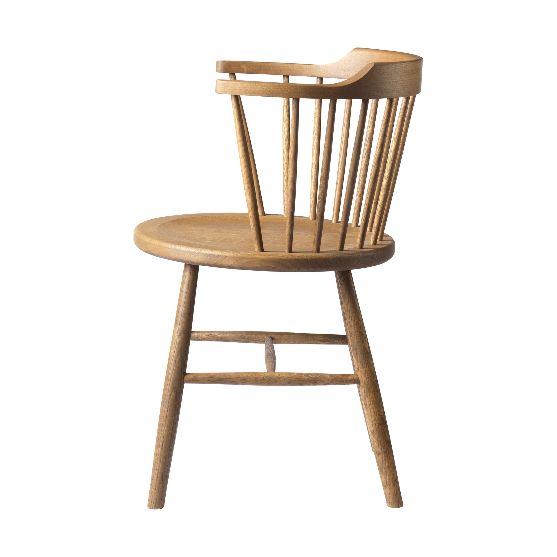 J18 stol, Oak brown oiled FDB Møbler