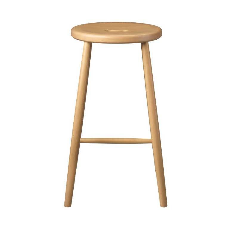 FDB Mbler J27C Counter barstol Beech nature lacquered