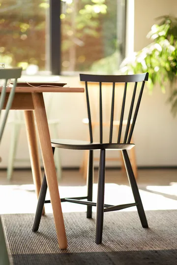 J46 stol, Beech nature lacquered, 2-pack - FDB Møbler