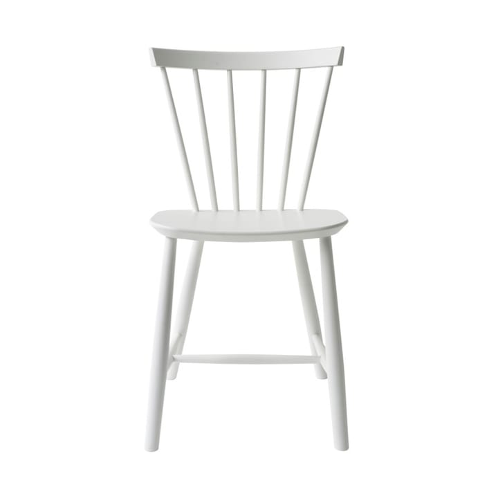 J46 stol - Beech white painted - FDB Møbler